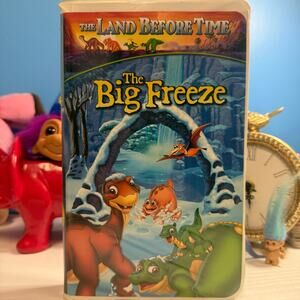 The Land Before Time: The Big Freeze (2001) VHS Clamshell, Tested